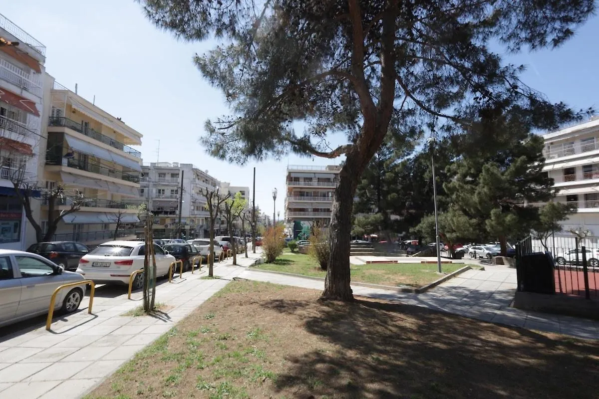 Ferienwohnung New 98M2 Flat With Sea View And Parking Spot Thessaloniki Apartment