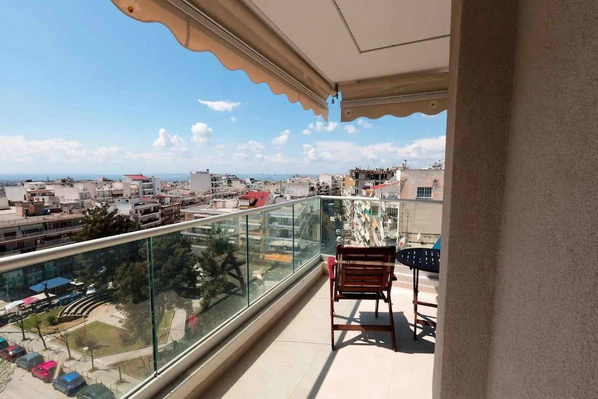 Apartment Ferienwohnung New 98M2 Flat With Sea View And Parking Spot Thessaloniki Griechenland